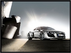 Nowoczesność, Audi R8, Słońce
